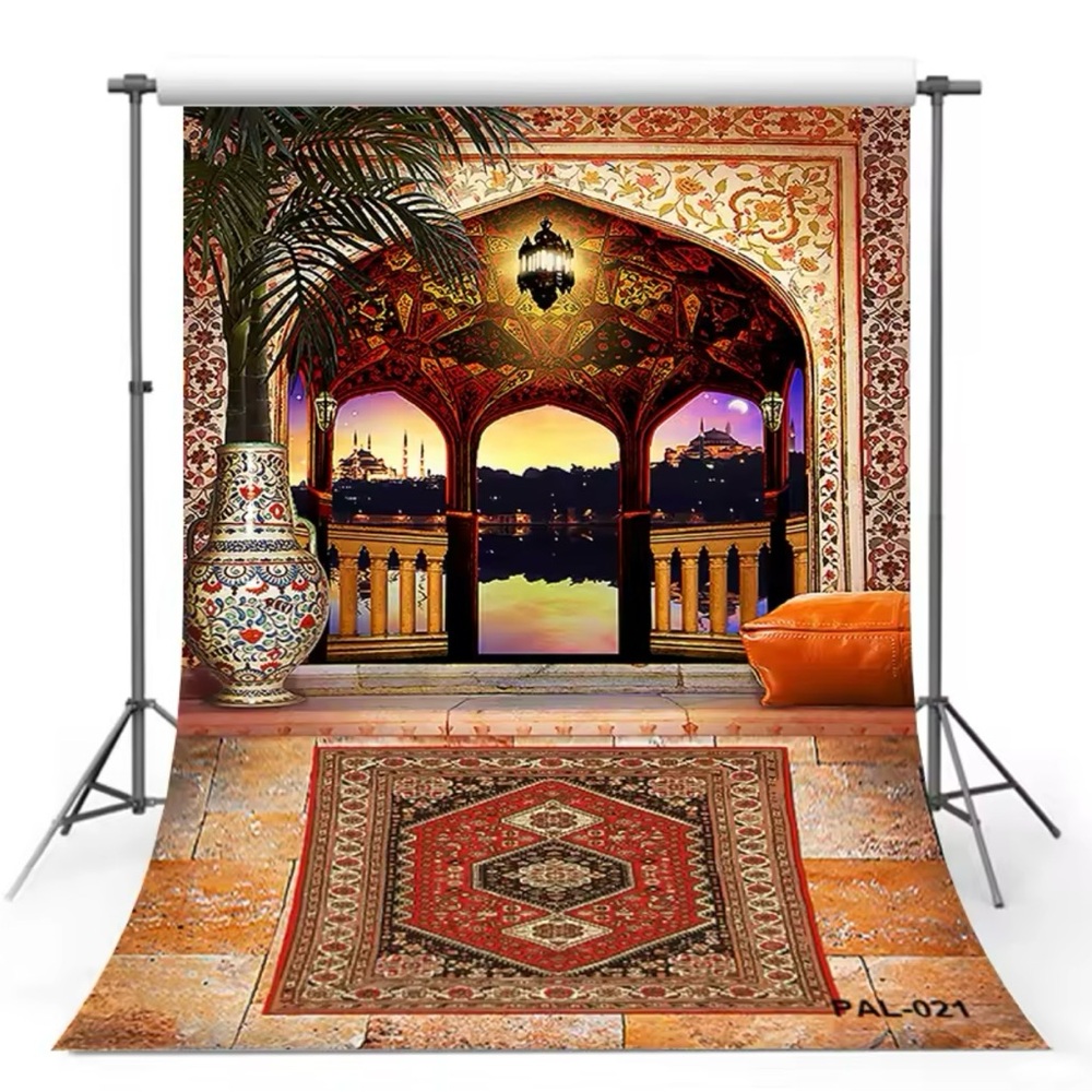 Aladdin Arabian nights background size 10x10 ft
